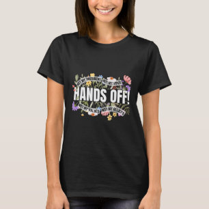 T-shirt Fleurs anti-Trump Résiste Mon Président n'est pas