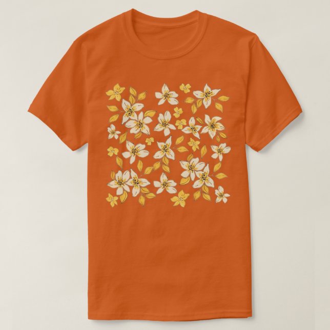 T-shirt Fleurs automne (Design devant)