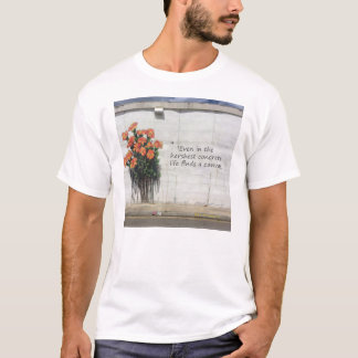 T-shirt Fleurs Banksy