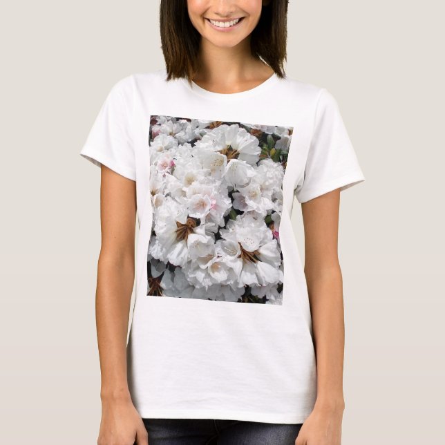 T-shirt Fleurs blanches (Devant)