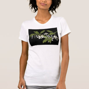 T-shirt Fleurs blanches minuscules HAMbyWG