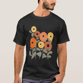 T-shirt Fleurs botaniques stylisées inspirées par la natur