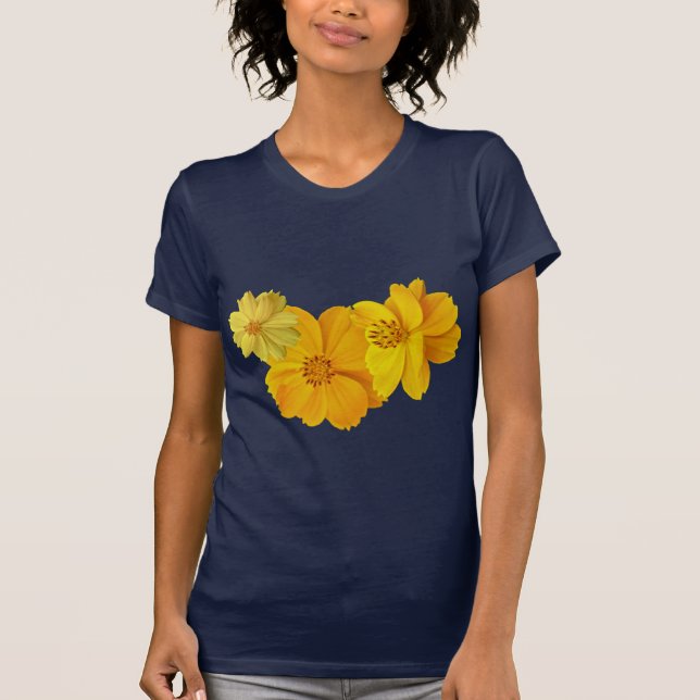 T-shirt Fleurs Cosmos (Cosmos sulureus) (Devant)