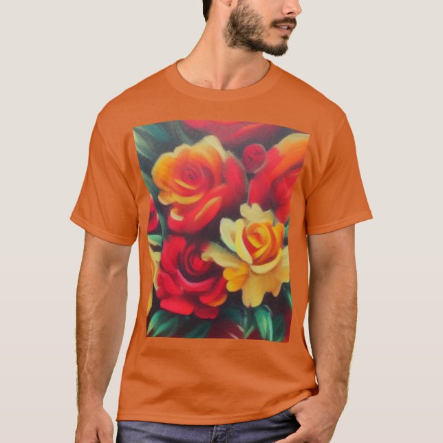 T-shirt Fleurs d'automne (Devant)