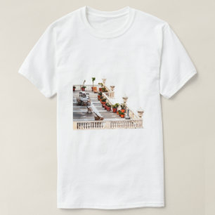 T-shirt Fleurs de balcon terrasse