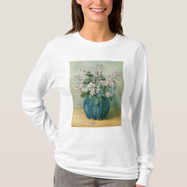 T-shirt Fleurs de Blackberry (Devant)