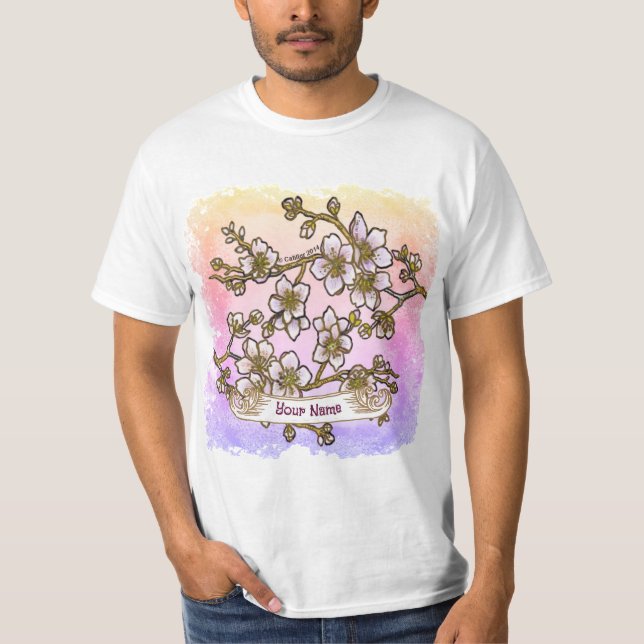 T-shirt Fleurs de cerisier  (Devant)