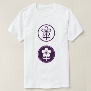 T-shirt fleurs de cerisier et de pomme