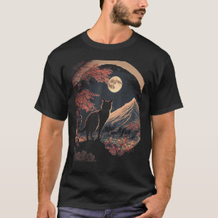 T-shirt Fleurs de cerisier Sakura esthétique japonaise cha