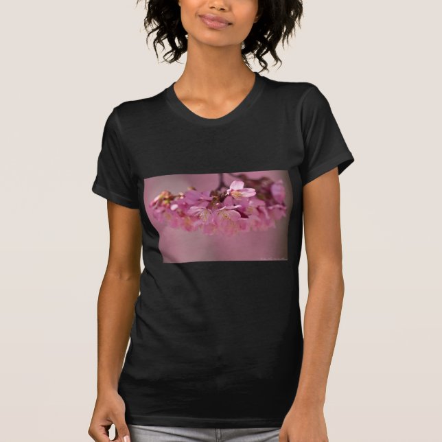 T-shirt Fleurs de cerisier Source thermale  Vêtements & Ca (Devant)