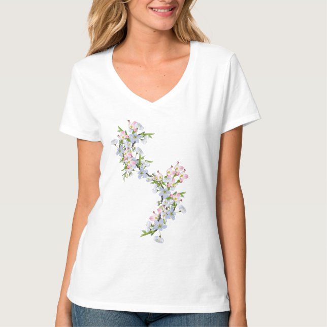 T-shirt Fleurs de cerisiers (Devant)