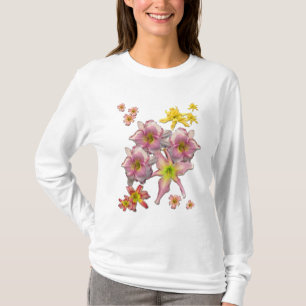 T-shirt Fleurs de Daylily