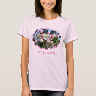 T-shirt Fleurs de début de printemps personnalisées