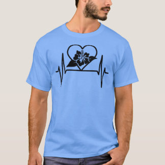 T-shirt Fleurs de fleurs d'Hibiscus