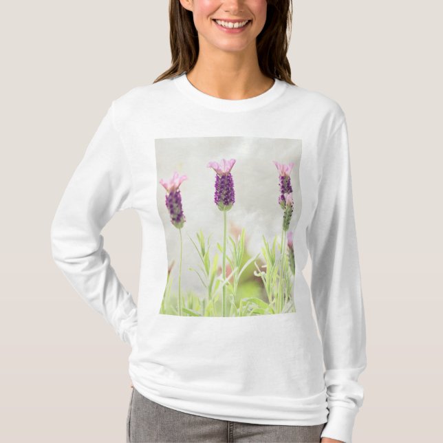 T-shirt Fleurs de lavande (Devant)