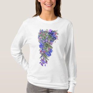 T-shirt Fleurs de lavande fleurs de mariage
