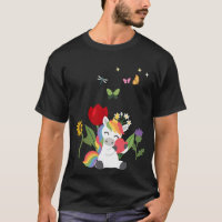 Fleurs de licorne Enfants Conte de fée Cœur