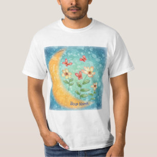 T-shirt Fleurs de lune