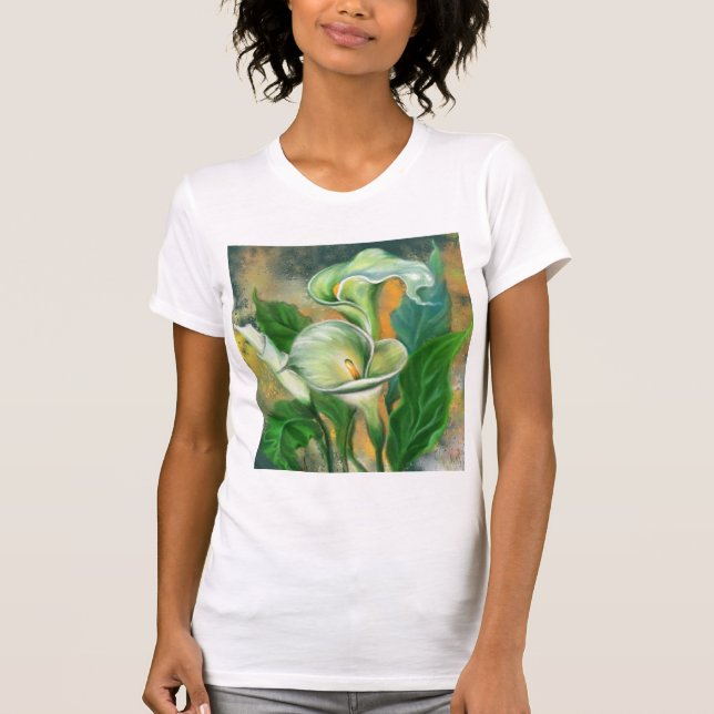 T-Shirt Fleurs de Lys de Calla (Devant)