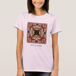 T-shirt Fleurs de marguerite rose africaine Abstraites per
