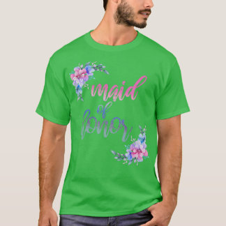 T-shirt Fleurs de mariée cadeau