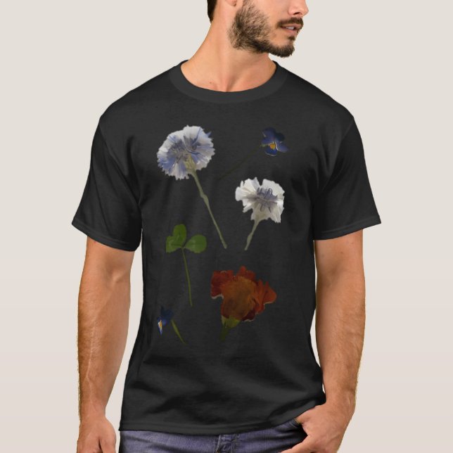 T-shirt Fleurs De Mon Jardin (Devant)