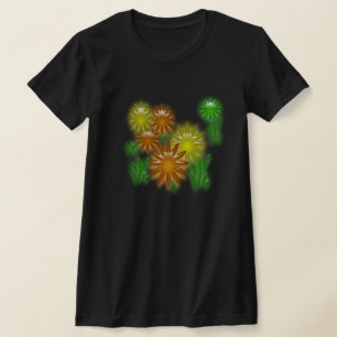 T-shirt - Fleurs de néon (alcool seulement)