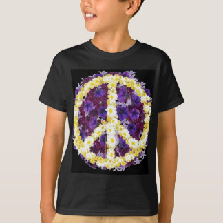 T-shirt fleurs de paix