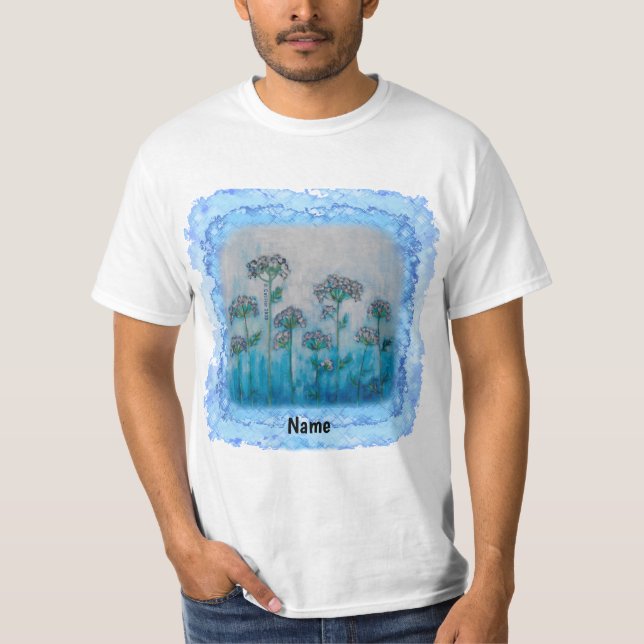 T-shirt Fleurs de pluie (Devant)