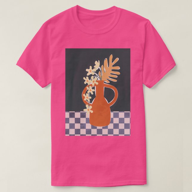 T-shirt Fleurs de poterie Tableau 2 (Design devant)