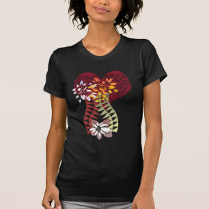 T-shirt fleurs de printemps