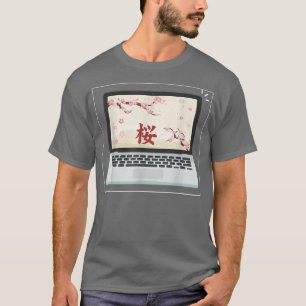 T-shirt Fleurs de Sakura japonaises Fleurs de cerisiers fl