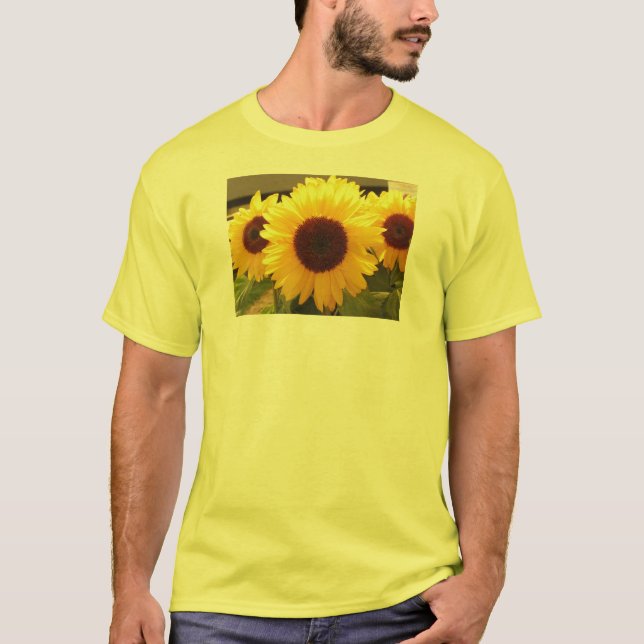 T-shirt Fleurs de soleil (Devant)