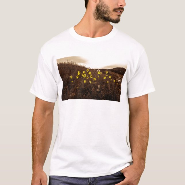T-shirt Fleurs de soleil (Devant)