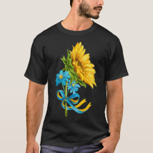 T-shirt Fleurs de soleil et Fleurs sauvages ukrainiens