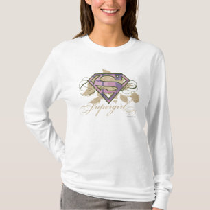 T-shirt Fleurs de Supergirl
