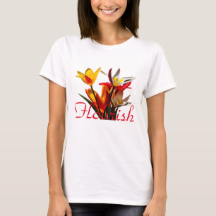 T-shirt Fleurs de Tulipe - Fleurir