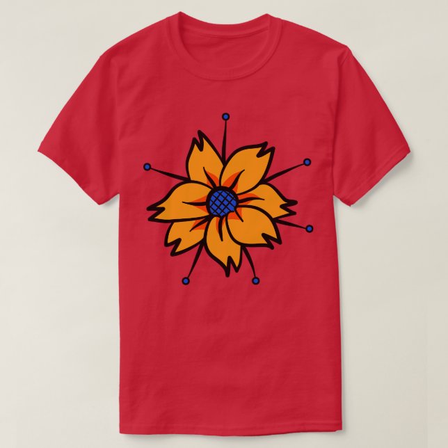 T-shirt Fleurs décoratives 3 (Design devant)
