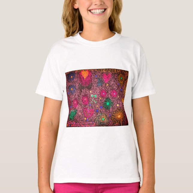 T-shirt Fleurs d'espoir (Devant)