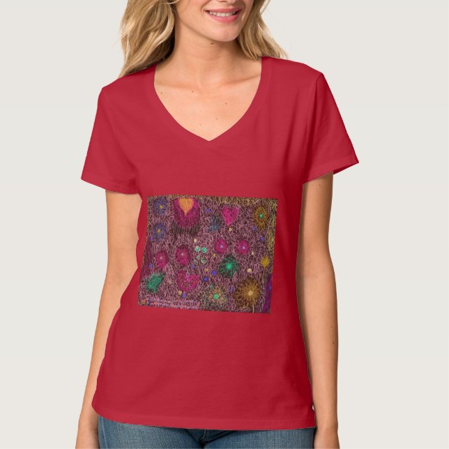 T-shirt Fleurs d'espoir (Devant)