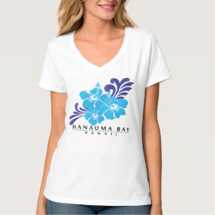 T-shirt Fleurs d'Hibiscus d'Hawaï