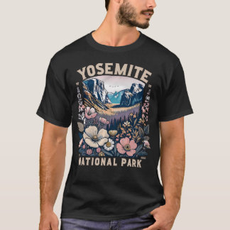 T-shirt Fleurs du Parc national de Yosemite