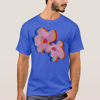 T-shirt Fleurs esthétique Vaporwave 80S fille