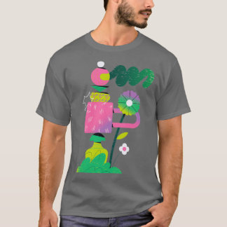 T-shirt Fleurs et céramiques