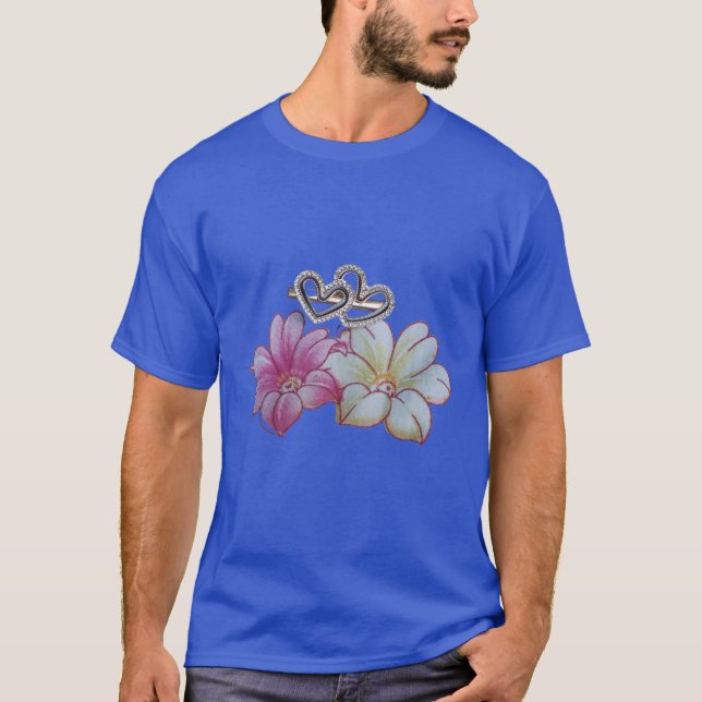 T-shirt Fleurs et Coeurs (Devant)