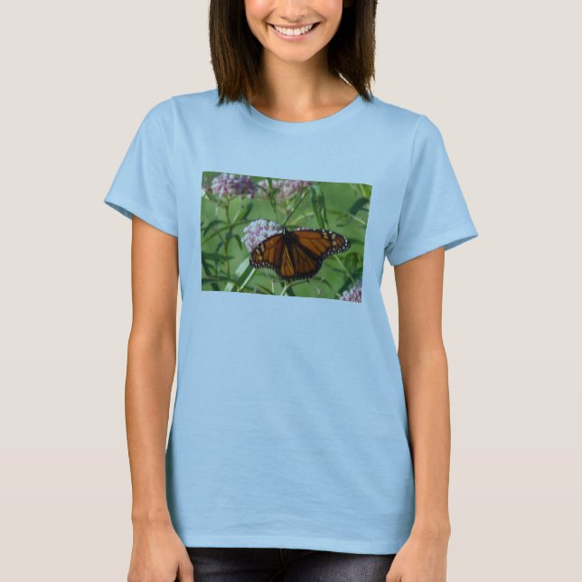 T-shirt Fleurs et Monach de Milkweed (Devant)