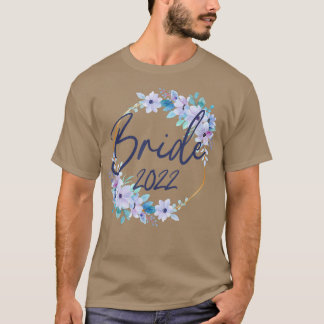 T-shirt Fleurs florales de mariée 2022