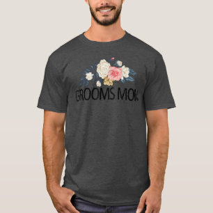 T-shirt Fleurs florales Funny Sarcastic Grooms Maman