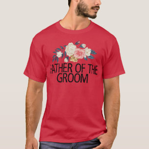 T-shirt Fleurs Florales Sarcastique Amusant Père De La Sal