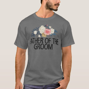 T-shirt Fleurs Florales Sarcastique Amusant Père De La Sal
